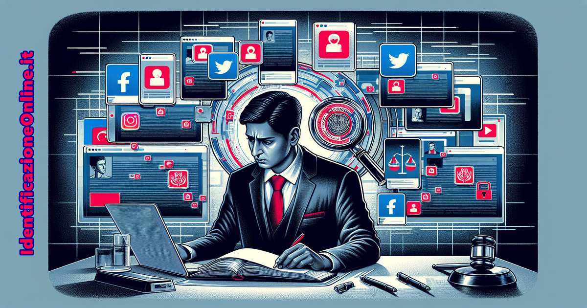 Identificazione Profilo Social per rimozione Contenuti